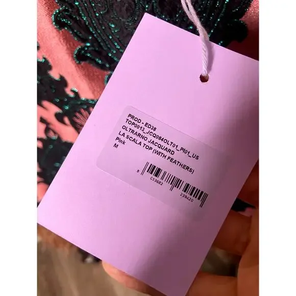 La Double J La Scala Feather Top size M medium - Picture 3 of 7